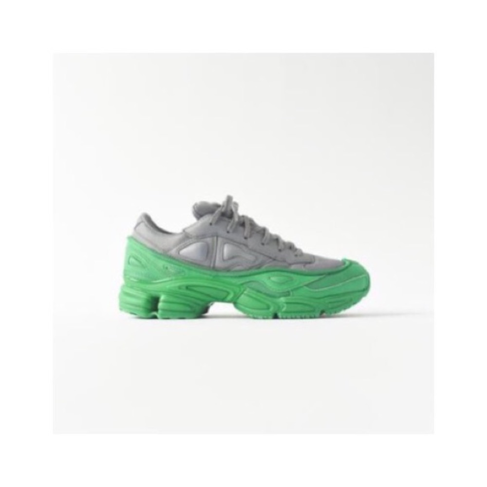 Adidas by RAF Simons Green Ozweego leather